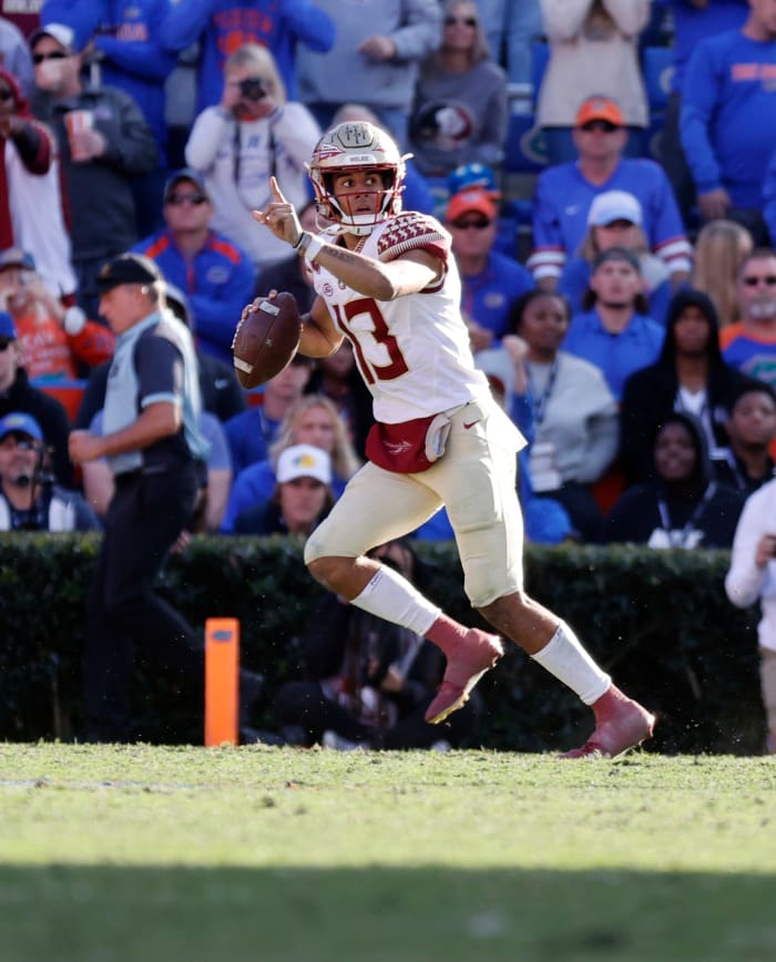 Florida State Quarterback Jordan Travis